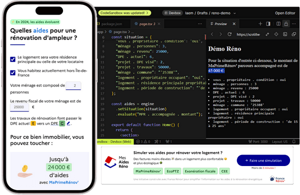 Simulateur de calcul des aides MaPrimeRénov parcours accompagné