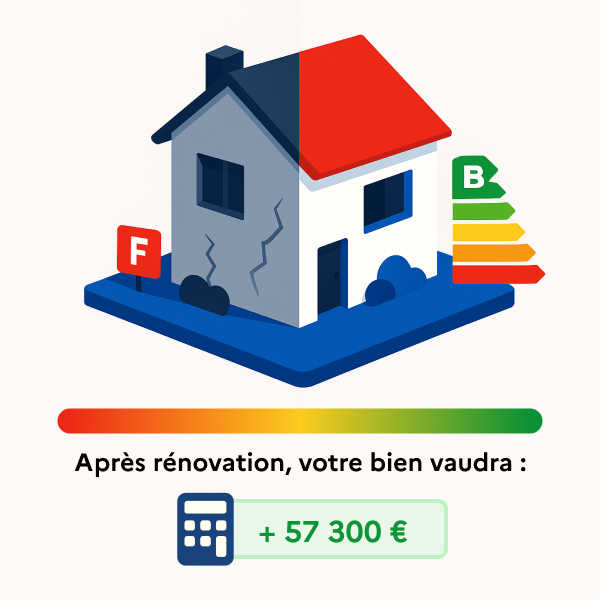 Illustration d'un calcul de plus-value immobilière